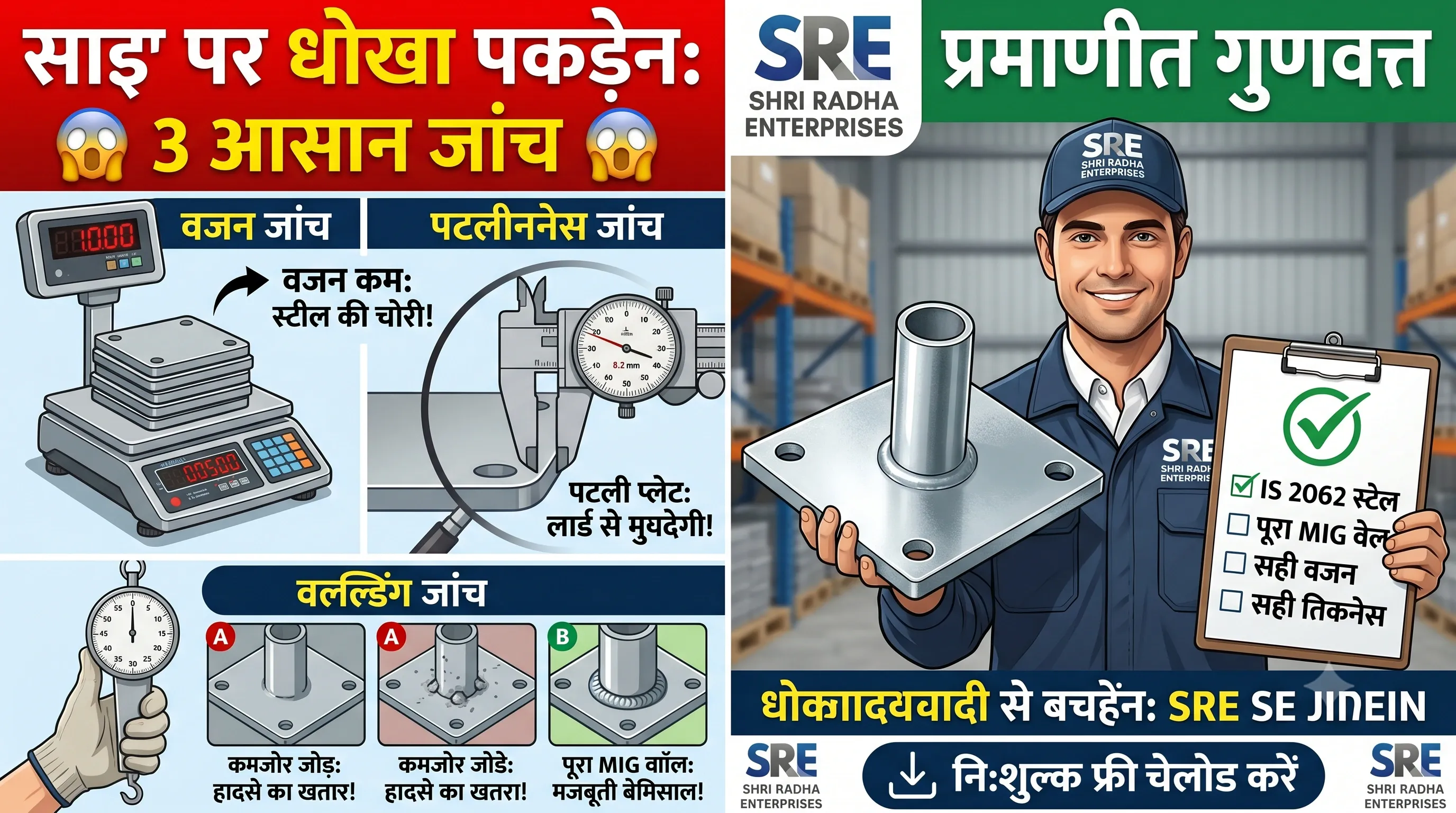 Site par Base Plate utarte hi sallaer ka dhokha kaise pakdein? 😱 (Copy)