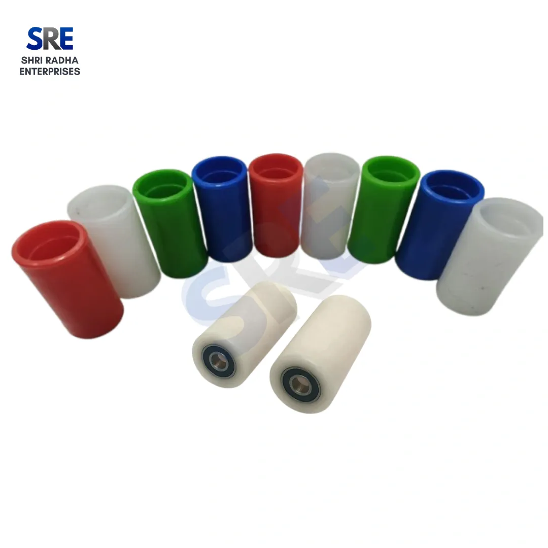 Heavy-Duty 75x40mm Nylon Roller (Available With/Without 6201 Bearing) Thumbnail 2