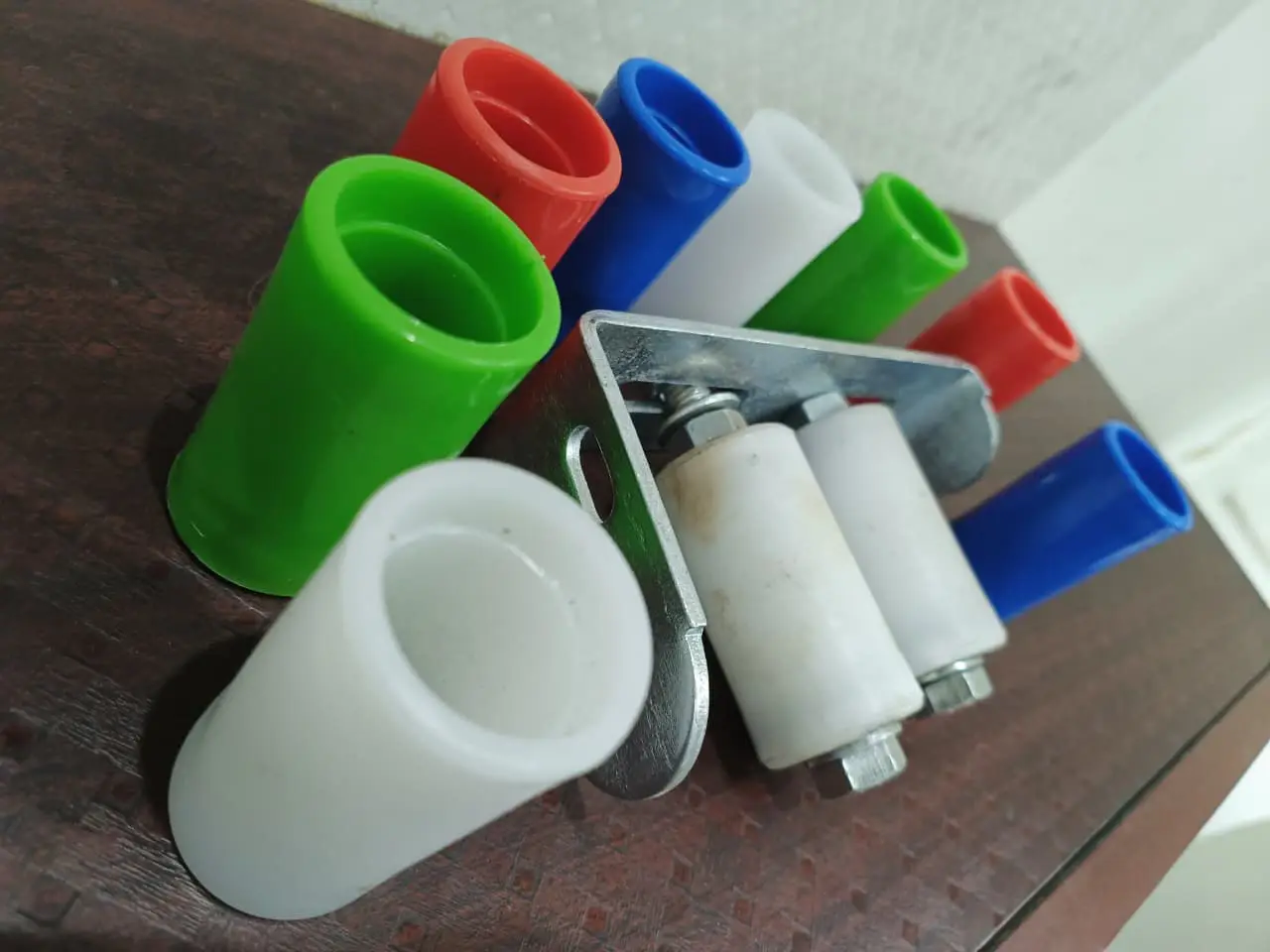 Heavy-Duty 75x40mm Nylon Roller (Available With/Without 6201 Bearing) Thumbnail 4