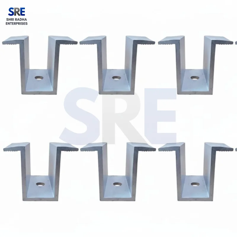 SRE bulk export packaging of 500 pieces heavy duty solar mid clamps for EPC contractors Thumbnail 3